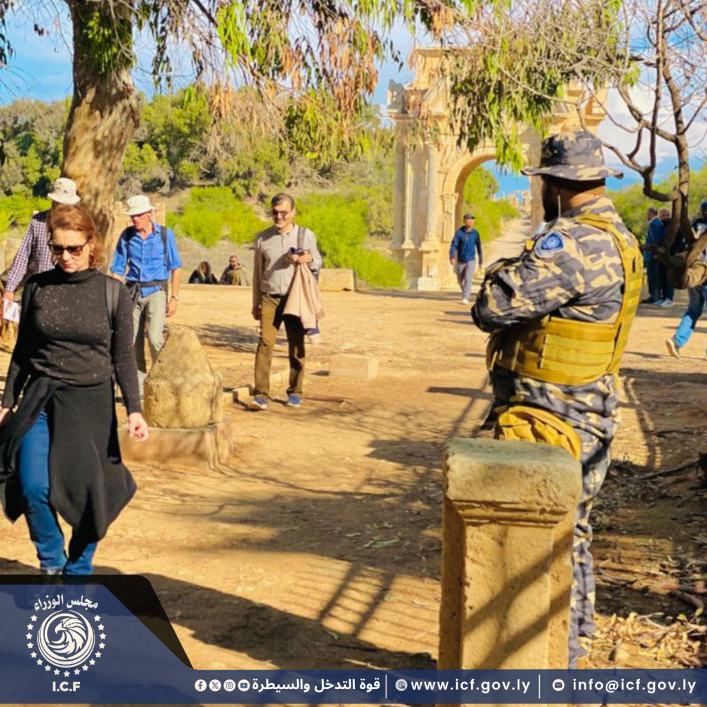 قامت قوة التدخل والسيطرة، صباح اليوم السبت الموافق 13 ديسمبر 2025م، بتأمين الزيارة الرسمية التي قامت بها الممثلة الخاصة للأمين العام للأمم المتحدة في ليبيا، السيدة هانا تيتيه 2 نسخة من تصميم بدون عنوان 1