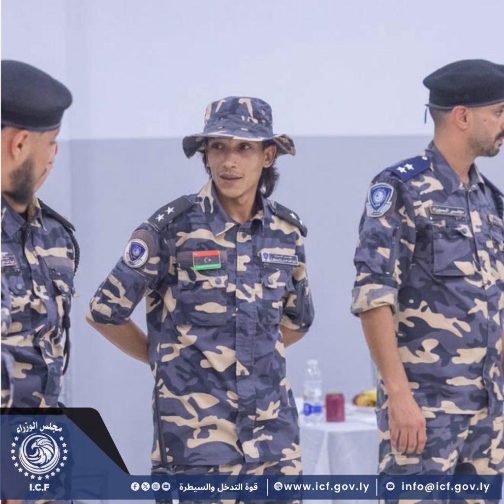 قوة التدخل والسيطرة، تختتم بالتعاون مع الأجهزة الأمنية، خطة تأمين زيارة دولة رئيس حكومة الوحدة الوطنية والوفد الوزاري المرافق له إلى بلدية زليتن ،،بعد إنعقاد إجتماع مجلس الوزراء العادي الرابع لسنة 2026م . #مكتب_العلاقات_والتعاون #قوة_التدخل_والسيطرة 51 749301509 1371165871639847 4314279844902329163 n